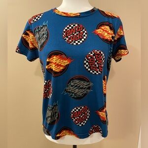 Santa Cruz Logo Tshirt sz S